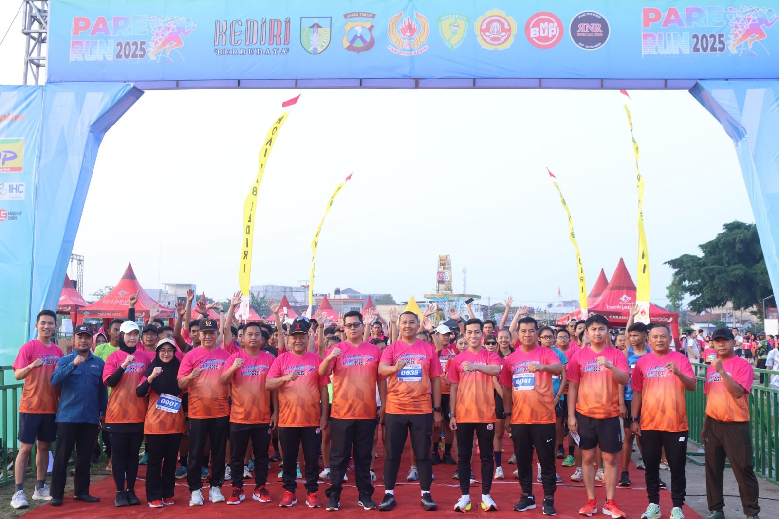 Wadah Pencarian Bibit Atlet, Ratusan Pelari Berbagai Daerah Ramaikan Event Pare Run 2025