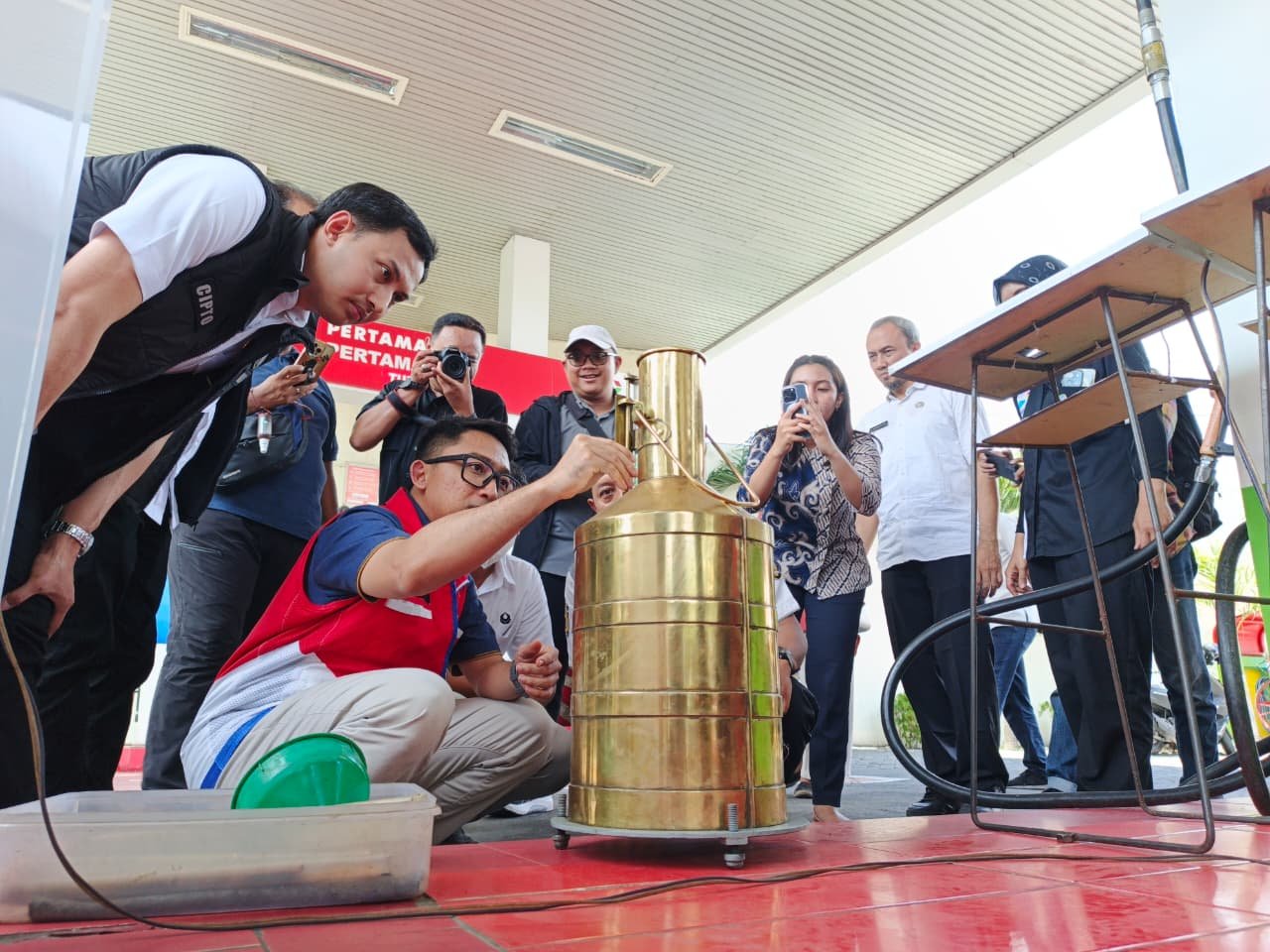 Begini Hasil Sidak BBM di Sejumlah SPBU di Kota Kediri