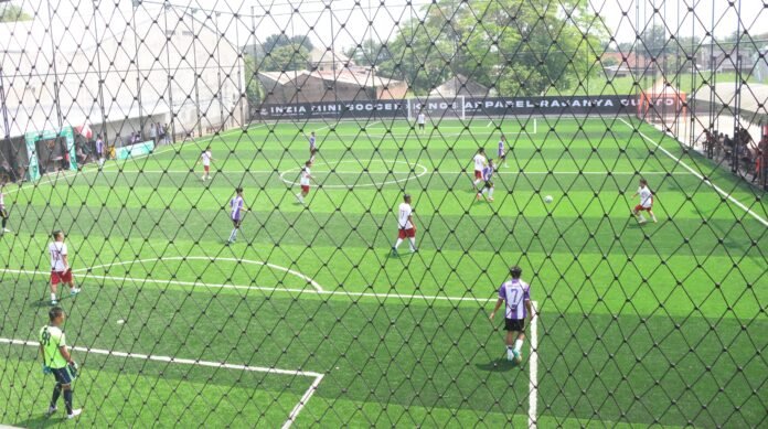 Inzia Mini Soccer Kediri Tawarkan Pengalaman Bermain Layaknya Profesional, Gunakan Rumput Setara Klub Tottenham Hotspur