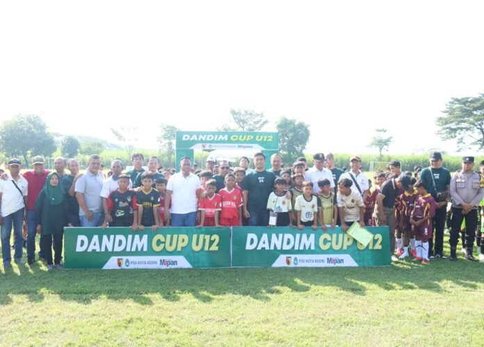 Dandim Cup U-12 Jadi Ajang Cari Bibit Pesepak Bola Muda, Diikuti 28 Tim dari Jatim dan Peserta Putri