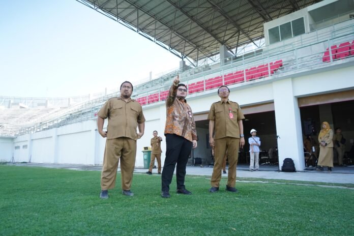 Pengerjaan Stadion Gelora Daha Jayati Kembali Dilanjutkan, Tahun ini Fokus Penyelesaian Atap Stadion
