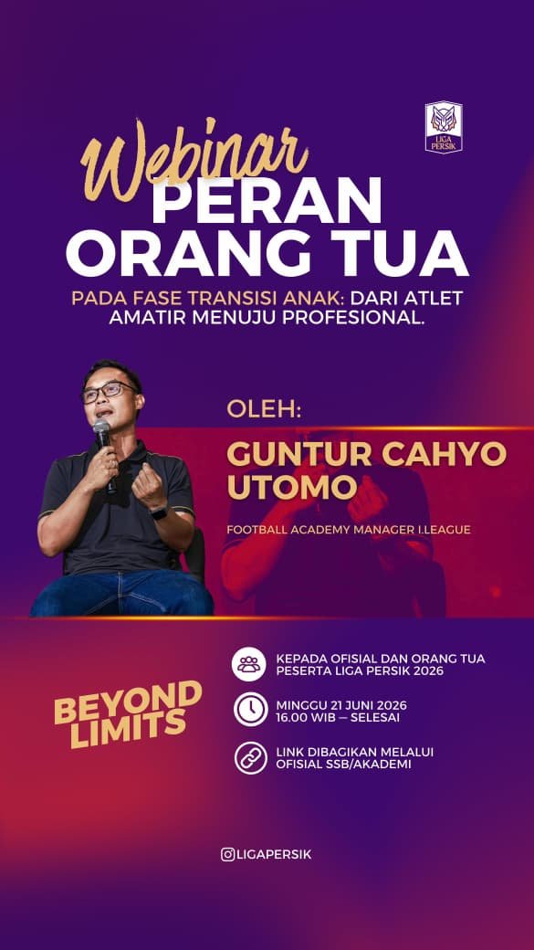 Liga Persik Bekali Orang Tua Pesepakbola Muda Wawasan Hadapi Fase Transisi Menuju Profesional