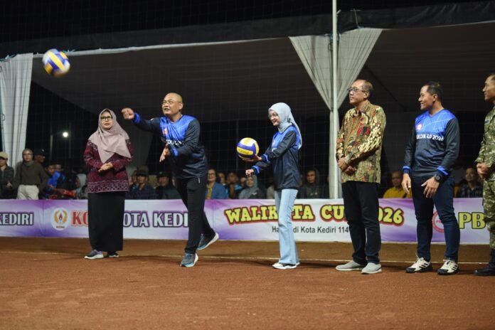 Komitmen Mbak Wali Bangun Generasi Muda Berkualitas Melalui Turnamen Bola Voli Walikota Cup 2026