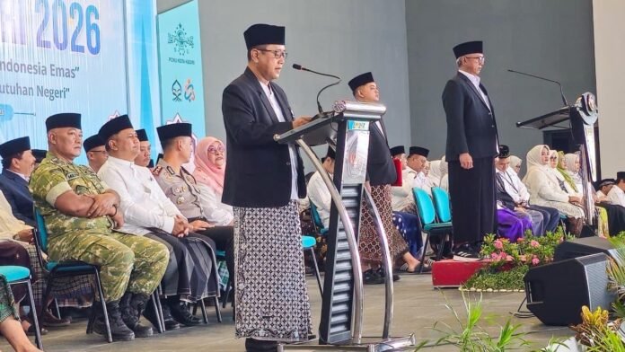 PCNU Kota Kediri Gelar Apel Hari Santri Nasional 2026, Teguhkan Semangat Kebangsaan dan Persatuan.